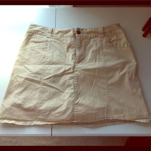 Khaki Skort